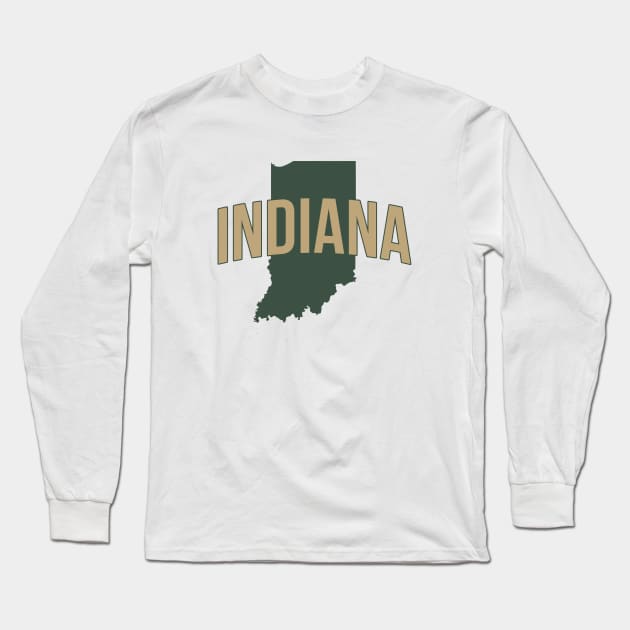 Indiana State Long Sleeve T-Shirt by Novel_Designs